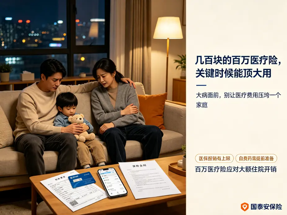 几百块的百万医疗险,关键时候能顶大用(图1) 几百块的百万医疗险,关键时候能顶大用(图1)